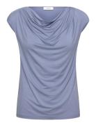 Rwbiarritz Ss Waterfall T-Shirt Blue Rosemunde