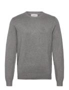Ecovero L/S O-Neck Knit Grey Lindbergh