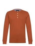 Solid Gradad W Contrast Fabric L/S Orange Lindbergh