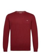 Classic Cotton C-Neck Red GANT