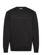 O-Neck Brand Carrier Sweatshirt Black Lindbergh