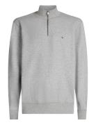 Essential Fleece 1/4 Zip Grey Tommy Hilfiger