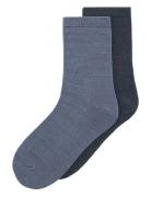 Nkmwak Wo/Bl 2P Sock Blue Name It