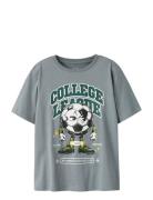 Nkmvoto Ss Nreg Top Grey Name It