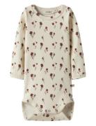 Nbflavo Egi Ls Slim Body Lil Cream Lil'Atelier