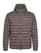 Down Jacket Brown Armani Exchange