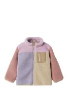 Nmfmonica Teddy Jacket Block Patterned Name It