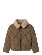 Nkfmelbourne Puffer Jacket2 Brown Name It
