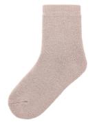 Nmfwaksi Wo/Bl Terry Sock Pink Name It