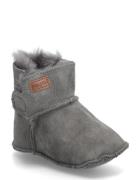 Booty? Sheapskin Grey Pom Pom