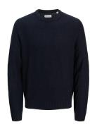 Jjroy Knit Crew Neck Aw25 Jnr Navy Jack & J S