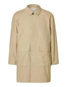 Slhbrad Car Coat Ex Beige Selected