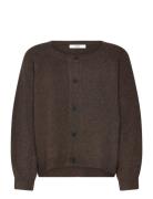 Cc Heart Emma O-Neck Knit Cardigan Brown Coster Copenhagen