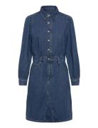Long Sleeve Dress Blue Lee Jeans