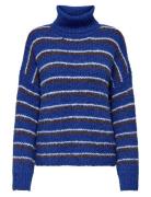 Onlmisty Life Ls Rollneck Knt Blue ONLY