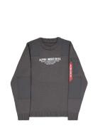 Military Knit Pullover Grey Alpha Industries