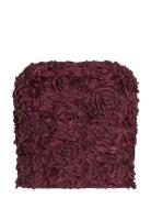 Virosie S/L Bandeau Top/Dc Burgundy Vila