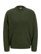 Jjeurban Jack Knit Crew Neck Sn Khaki Jack & J S