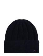 Th Flag Fluffy Beanie Navy Tommy Hilfiger