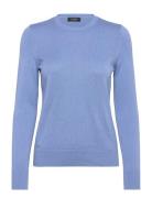 Cotton-Blend Sweater Blue Lauren Ralph Lauren
