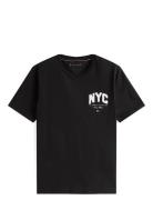 Hilfiger Script Nyc Tee Black Tommy Hilfiger