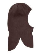 Balaclava Knit Brown Minymo