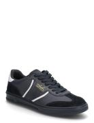 B4 Embossed Lthr / Suede Black Fred Perry