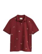 Embroidered Ss Polo Red GANT