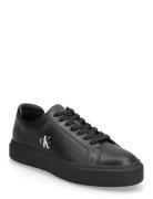Basket Cupsole Laceup Lth Ml Black Calvin Klein