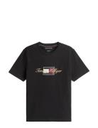 Icon Gold Tee Black Tommy Hilfiger