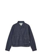 Cosy Denim Solar Jacket Blue Mads Nørgaard