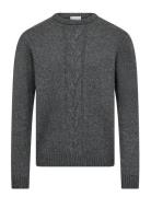 Bs Tormod Regular Fit Knitwear Grey Bruun & Stengade