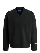 Jornorrebro Knit V-Neck Black Jack & J S