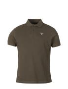 Barbour Og Sports Polo Green Barbour