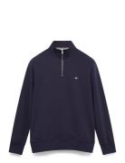 Reg Shield Half Zip Sweat Navy GANT