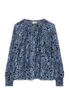 Kaamanda Blouse Blue Kaffe