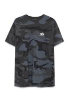 Basic T-Shirt Sl Camo Patterned Alpha Industries