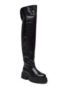 Kall Over Knee Boot #C Black Bianco