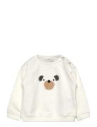 Sweatshirt With Embroidered Teddy Bear White Mango