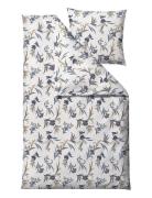 Sengetøj 140X200 Soft Tropic Blue Patterned Södahl