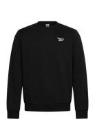 Id Small Logo Fleece Crewneck Sweat Black Reebok Classics