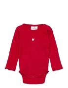 Tnsbrianna L_S Rib Body Red The New