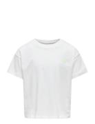 Kogmaiken Life Cropheart Ss Top Jrs Noos White Kids Only