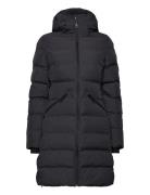 City Mid Padded Jacket Black Superdry Sport
