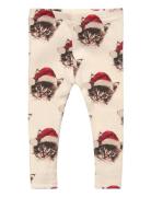 Tnsbholiday Rib Leggings Cream The New