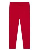 Tnstrianna Rib Leggings Red The New