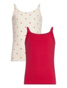 Tnthe New Strap Top 2-Pack Cream The New