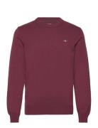 Ctn/Wo C-Neck Burgundy GANT