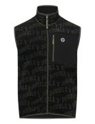 Dax Ivy Fleece Vest Black WOOD WOOD