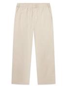 Wwlax Herringb Trousers Cream WOOD WOOD